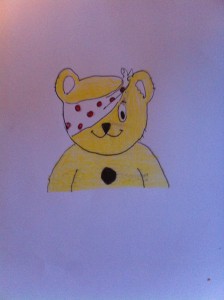 my design of Pudsey Bear