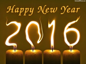 Happy-New-Year-2016-Burning-Candles